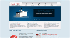 Desktop Screenshot of carlson-eng.com